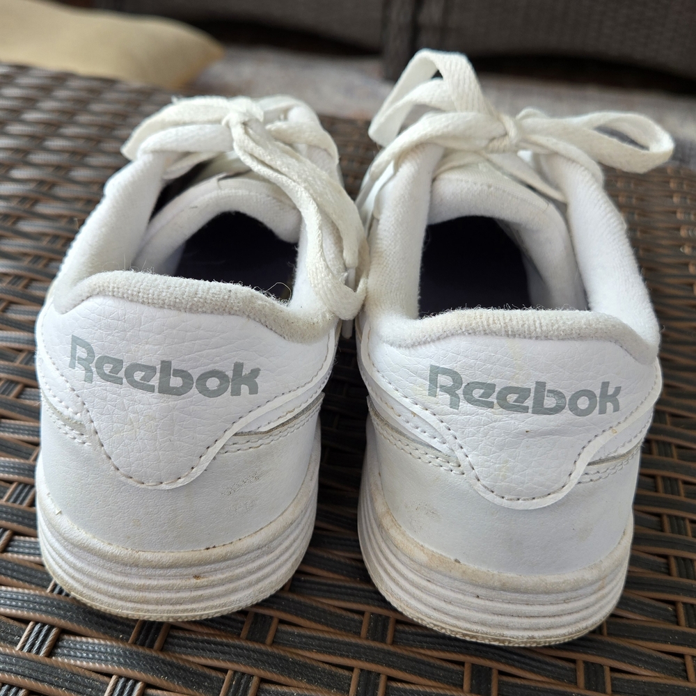 Reebok Classic White Leather Sneakers - Picture 5 of 8